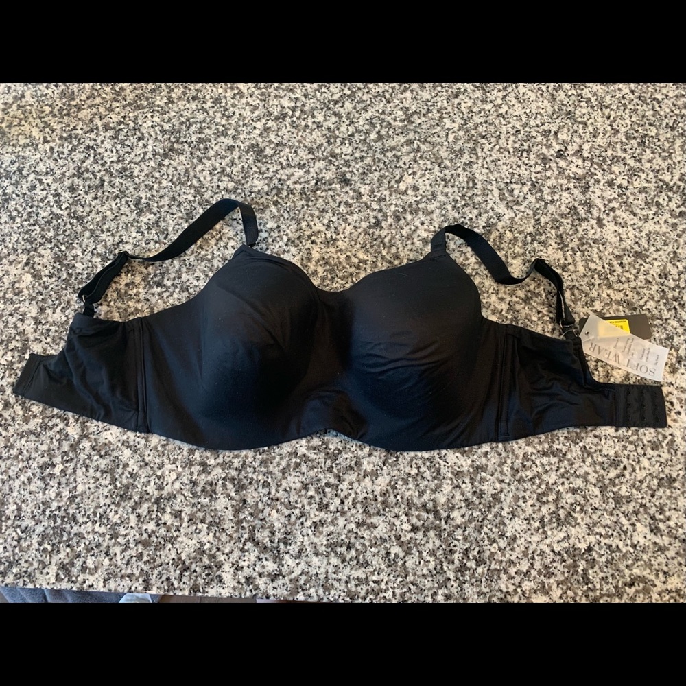 34G black Natori Bra